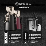 Nebula Grande Whole Fruit Cold Press Slow Masticating Juicer (red) Free Ship. Fixed Price $150.00.