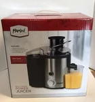 Parini Cookware Multi- Speed Power Juicer New Stainless Steel INV10016. Fixed Price $14.99.