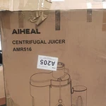 Aiheal AMR516 Centrifugal Juicer Silver Black Stainless Steel Electric. Fixed Price $35.00.