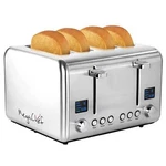 Megachef 4 Slice Toaster Stainless Steel Silver. Fixed Price $76.88.