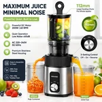 Machines With Large Chute, 2-IN-1 Cold Press Juicer, Masticating. Fixed Price $73.99.
