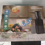 Slow Juicer 5.3 Extra Large Feed Chute Model MP-802Q. Fixed Price $50.00.