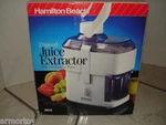 Hamilton Beach 2-SPEED Juice Extractor Original Box W/manual;new;model 3920JS. Fixed Price $89.89.
