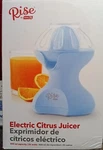 Rise By Dash Electric Citrus Juicer W/ Easy Pour Spout, Blue. Fixed Price $19.00.