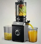 Cold Press Masticating Juicer, 5 Feed Chute, Pulp Separation, 99.6% Purity. Fixed Price $99.95.