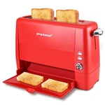 Prepameal 2-SLICE Long Slot Toaster, 6 Shade Settings, Bagel/cancel Function. Fixed Price $75.95.