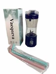 Vaeqozva Portable Blender Smoothie Electric Usb Rechargeable Mini Juicer New. Fixed Price $18.36.