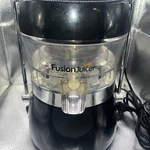 Jack Lalanne Fusion Juicer Black Power Fruit Vegetable Model MT-1020-1. Fixed Price $29.99.