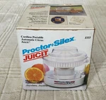 Vtg Proctor Silex Juicit Model J333 Cordless Battery Powered Juicer *open Box*. Fixed Price $5.89.