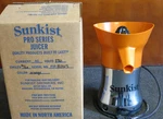 Sunkist PJF-B1 Pro Series Citrus Juicer 230 V 11-3/4" 7-1/2" Orange Type. Fixed Price $374.40.