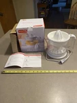 Dash Compact Electric Citrus Juicer Extractor Used Tested Works. Fixed Price $12.99.
