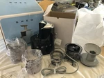 Smeg SJF01 Slow Juicer Black 150W Plastic Stainless Steel Dishwasher-safe Parts. Fixed Price $520.00.