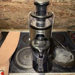 Krups Stainless Steel Juice Extractor ZY40 Great Conditon. Fixed Price $30.00.