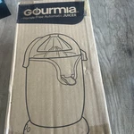 Gourmia Automatic Citrus Juicer, One-touch, Anti-drip Spout With Universal Cone. Fixed Price $32.75.
