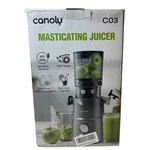 Canoly C03 Cold Press Juicer 350W 4.5" Wide Chute Matte Grey. Fixed Price $43.35.