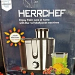 Herrchef Juicer Machines, 600W Extractor With 3'' Big Mouth Feed Chute. Fixed Price $40.00.