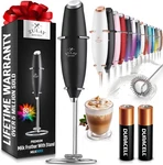 Zulay Kitchen Powerful Milk Frother Wand With 2 Duracell Batteries - Ultra Fast. Fixed Price $17.55.
