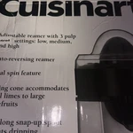 Cuisinart CCJ-500FR Pulp Control Citrus Juicer Certified. Fixed Price $24.99.