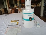 Jack Lanne Power Juicer Express MT-1020, White & Turquoise Tested Excellent. Fixed Price $39.99.