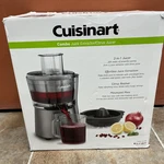 Cuisinart CJE-2000 Combo Extractor/citrus Juicer, Black. Fixed Price $179.99.
