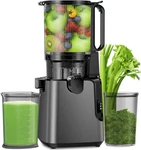 Juicer Machines With 5.4" Large Feed Chute, 400W Cold Press For Whole Veg. Fixed Price $195.98.