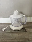 Proctor Silex Electric Citrus Juicer 34 Oz Large Pitcher And Pulp Control. Fixed Price $15.99.