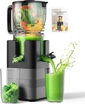 400W Cold Press Juicer, 5.8" Wide Feed Chute Slow Masticating Machines Fo. Fixed Price $175.99.