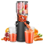 Hand-free Cold Press Juicer, Aobosi Machines With No-prep 5" Large Black. Fixed Price $148.98.