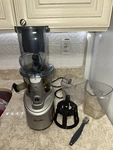 Breville BJS700SIL1BUS1 240W Big Squeeze Electric Slow Juicer - Silver. Fixed Price $210.00.