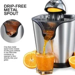 Secura Upgrade Electric Citrus Juicer Press 160-WATT GS-405Y Stainless Steel. Fixed Price $51.07.