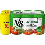 V8 Original 100% Vegetable Juice, 5.5 Fl Oz Can (pack Of 8). Fixed Price $8.99.