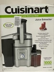Cuisinart CJE-1000P1 Watt 5 Speed Juice Extractor New The Original Box. Fixed Price $139.99.