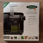 Omega Juicer Cold Press 365 Vegetable Fruit Extractor 200 Watt, JCUBE2MB13. Fixed Price $139.95.