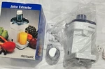 Decosonic Juice Extractor W/ Removable Filter 200W No. 466-1 New. Fixed Price $9.99.
