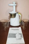 Hurom HU-100 Easy Clean Slow Juicer White 2011 Used Tested & Working!. Fixed Price $149.99.