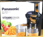 Panasonic MJ-L500-S Slow Juicer Silver Unused Open Box Tested. Fixed Price $228.49.
