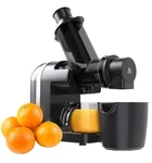 Greater Goods Slow Masticating Juicer, Easy To Clean Cold Press Black. Fixed Price $74.00.