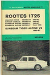 Sunbeam Alpine Series V Tiger MK1 260CI MK2 289CI '65-67 Repair Manual H/b. Fixed Price $60.44.