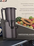 Lqz Cold Press Juicer, Masticating With 5.4" Wide Feed Chute, 350W - New. Fixed Price $54.99.