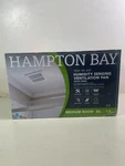Hampton Bay Humidity Sensing 80CFM Ventilation Fan White Bathroom. Fixed Price $44.95.