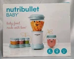 Baby Food Blender NBY10100, Blue/white. Fixed Price $59.99.