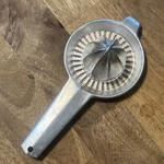 Vintage Aluminum Hand Juicer Patent 161609 Minneapolis Mn Usa Lightweight. Fixed Price $10.99.