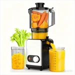 Cowsar 200 24 Oz. Cold Press Juicer Machine, 4.35 In. Wide Feed Chute. Fixed Price $72.99.