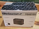 Elite Gourmet 2 Slice Cool Touch Toaster. Fixed Price $10.00.