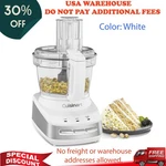 Cuisinart Core Custom Food Processor, 10-CUP, White, Easy Use Control Paddles. Fixed Price $139.65.