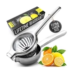 Zulay Kitchen Extra Large Lemon Squeezer Stainless Steel - Easy Heavy.... Fixed Price $47.12.