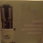 Sifene Whole Slow Juicer, Fruit Electric 120V Gray. Fixed Price $30.00.