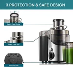Juice Extractor, 3-INCH Wide Mouth, 800 Watts Max, With Speed Settings. Fixed Price $41.99.