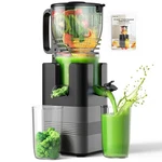 Airpher 400W Cold Press Juicer, 5.8" Wide Feed Chute Slow Masticating. Fixed Price $192.86.