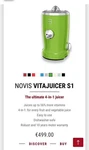 Novis Juicer Vitamin Twister Beautiful Green Apple Color. Fixed Price $150.00.